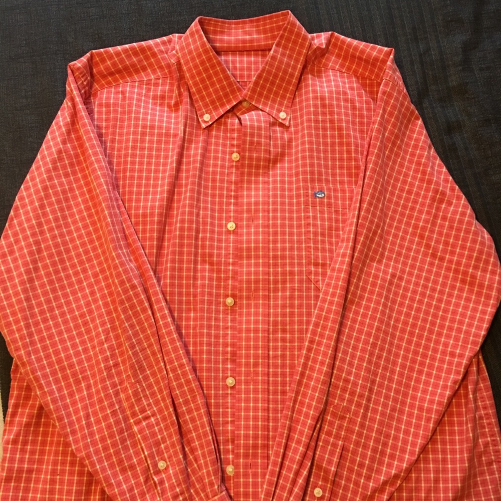Southern Tide Casual Dress Shirt Large